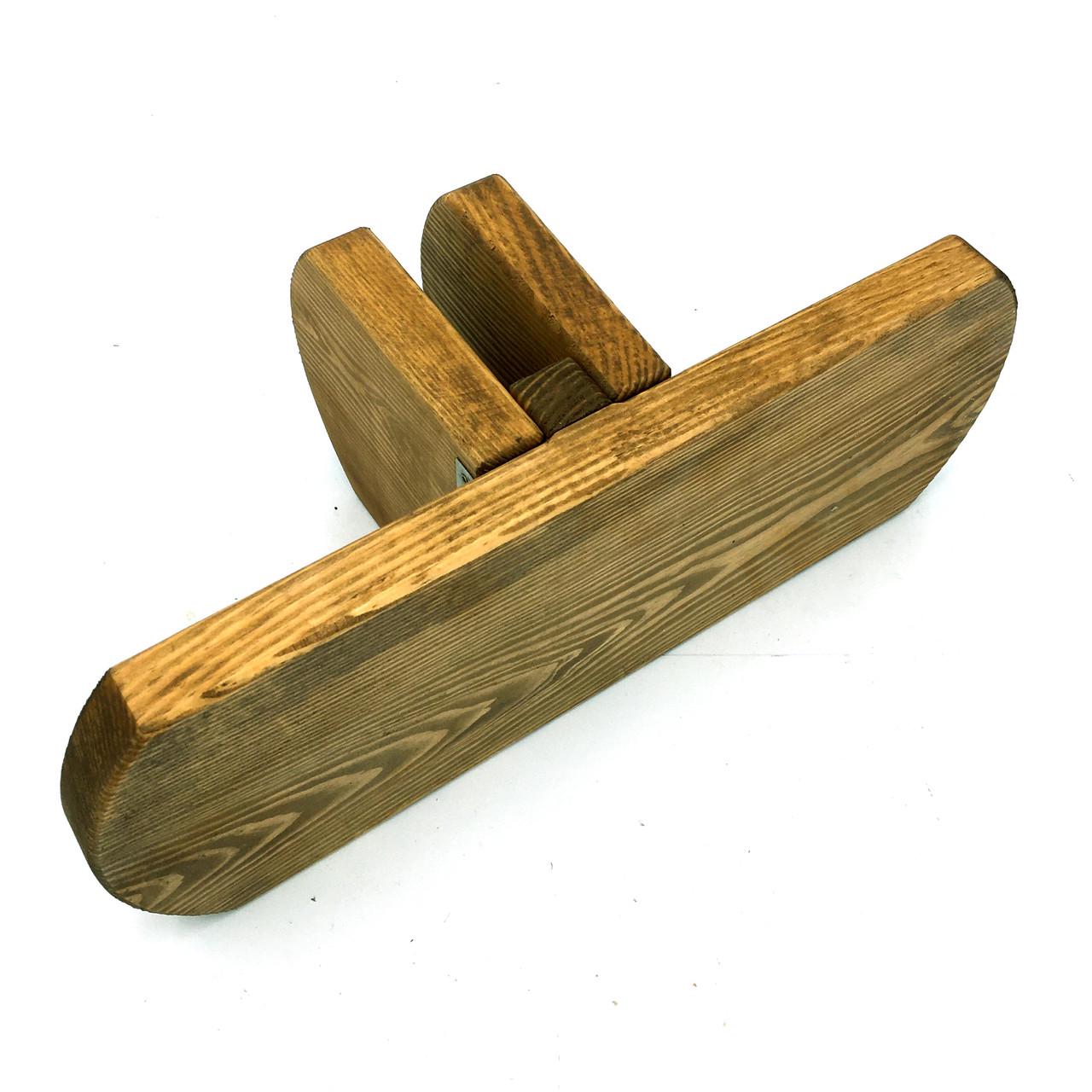 Скамейка для медитации из дерева Чеопари Мускат (СМЕ-000207) - фото 8