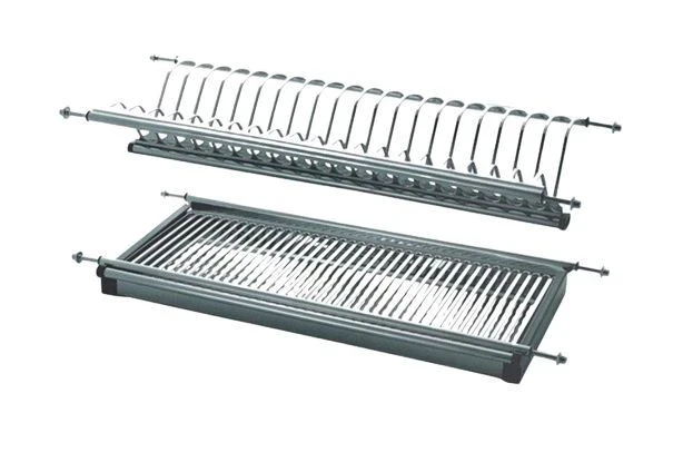 Сушарка для посуду Rejs Prima дворівнева з телескопічним кріпленням L 800 мм (TE06.2103.03.012)