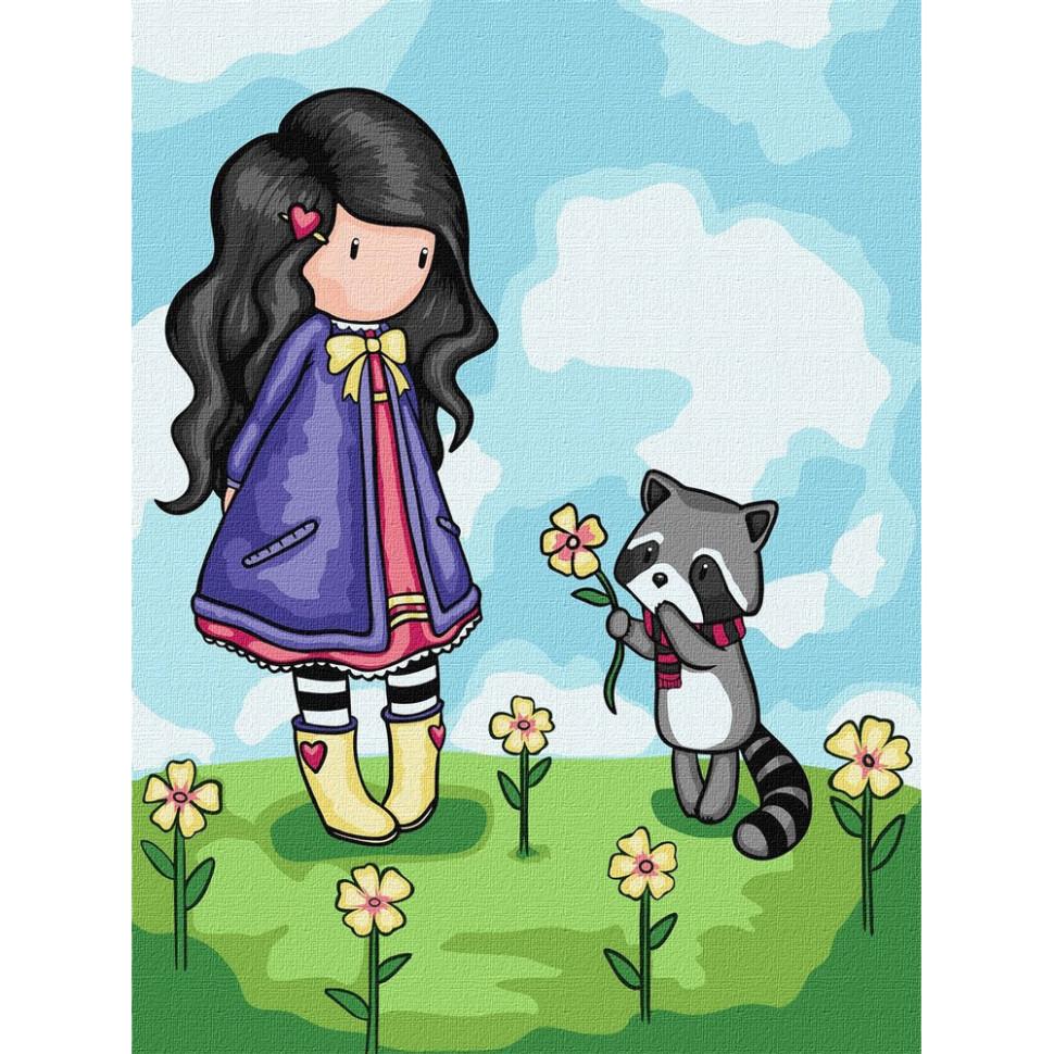 Картина по номерам Ideyka You Are My Sunshine Santoro Gorjuss Collection 30x40 см (KHO8682)