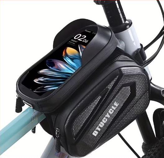 Велосипедная сумка DTUCYCLE на раму с отделением для телефона
