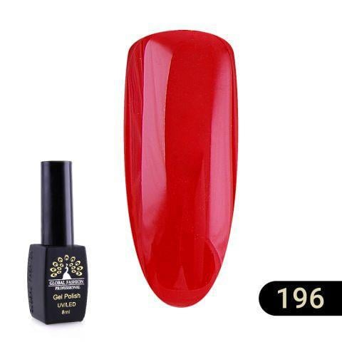 Гель-лак Global Fashion Black elite 196