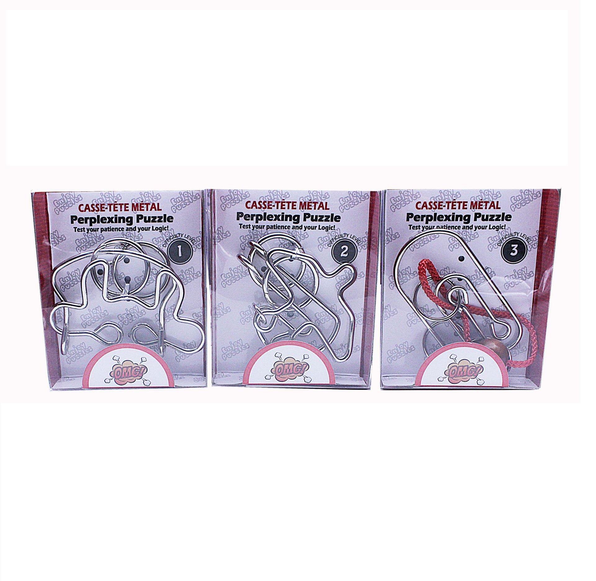 Металлические головоломки для детей и взрослых Oray - фото 4 Металлические головоломки для детей и взрослых Oray - фото 4