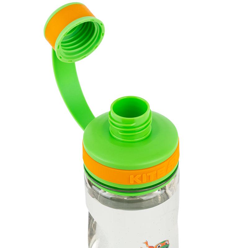 Детская бутылочка для воды KITE Ninja Turtles 500 мл Серый (NT25-397) - фото 2 Детская бутылочка для воды KITE Ninja Turtles 500 мл Серый (NT25-397) - фото 2