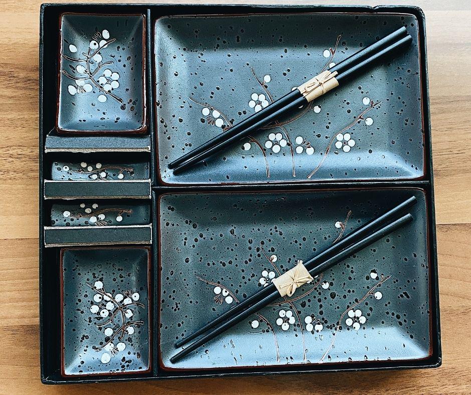 Набор для суши Lora NP77 Черный - фото 4