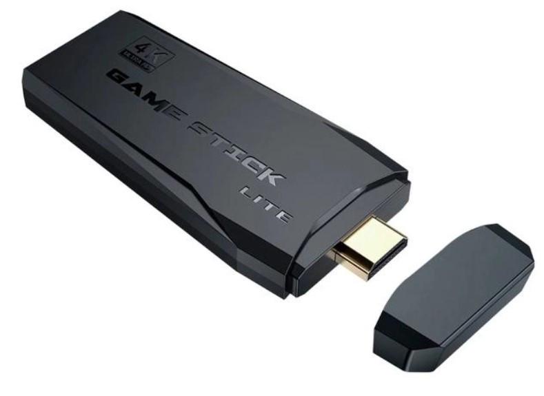 Ігрова приставка з бездротовими джойстиками Game Stick 8626 64 Gb HDMI Black (589503) - фото 3