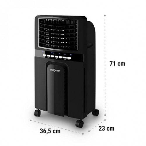 Міні-кондиціонер OneConcept із вбудованою системою фільтрації води Baltic Black (10029738) - фото 9 Міні-кондиціонер OneConcept із вбудованою системою фільтрації води Baltic Black (10029738) - фото 9