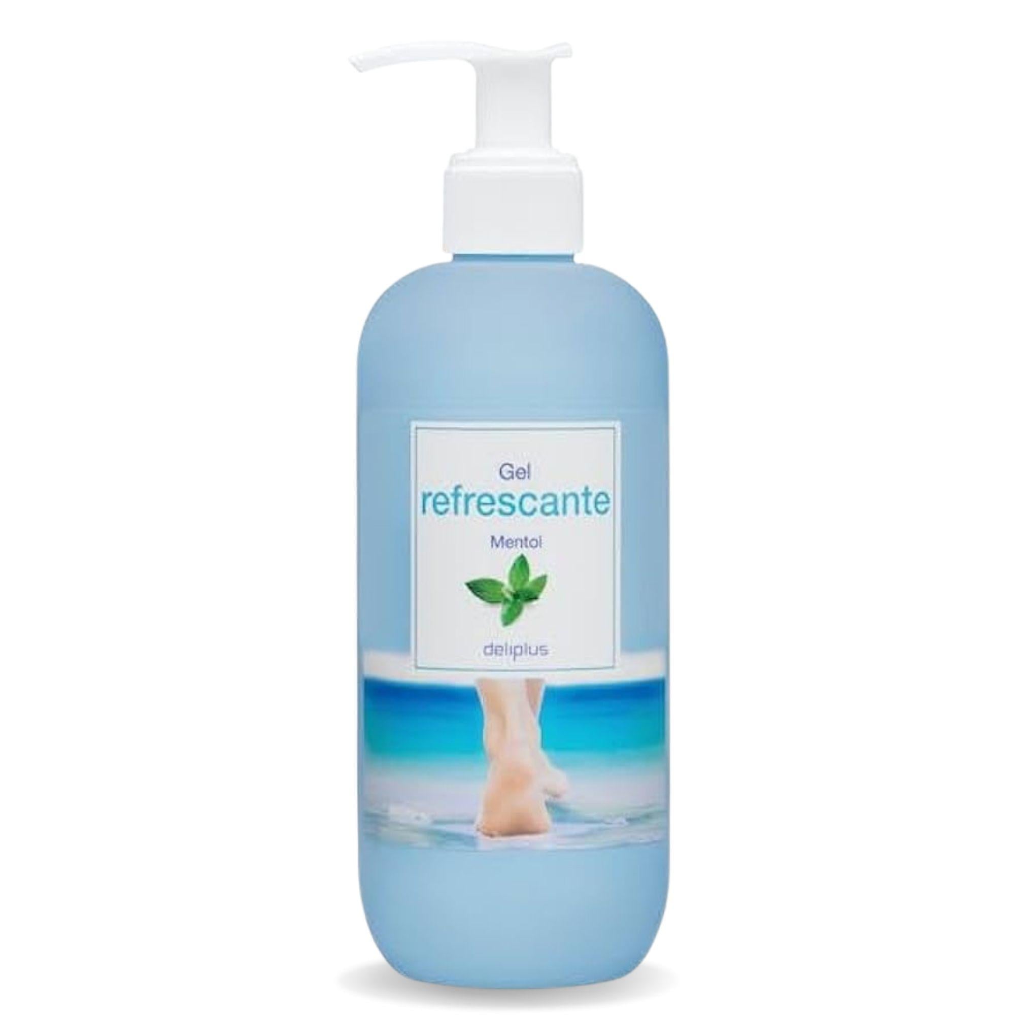 Крем для ніг Gel refrescante Mentol Deliplus 300 мл Крем для ніг Gel refrescante Mentol Deliplus 300 мл