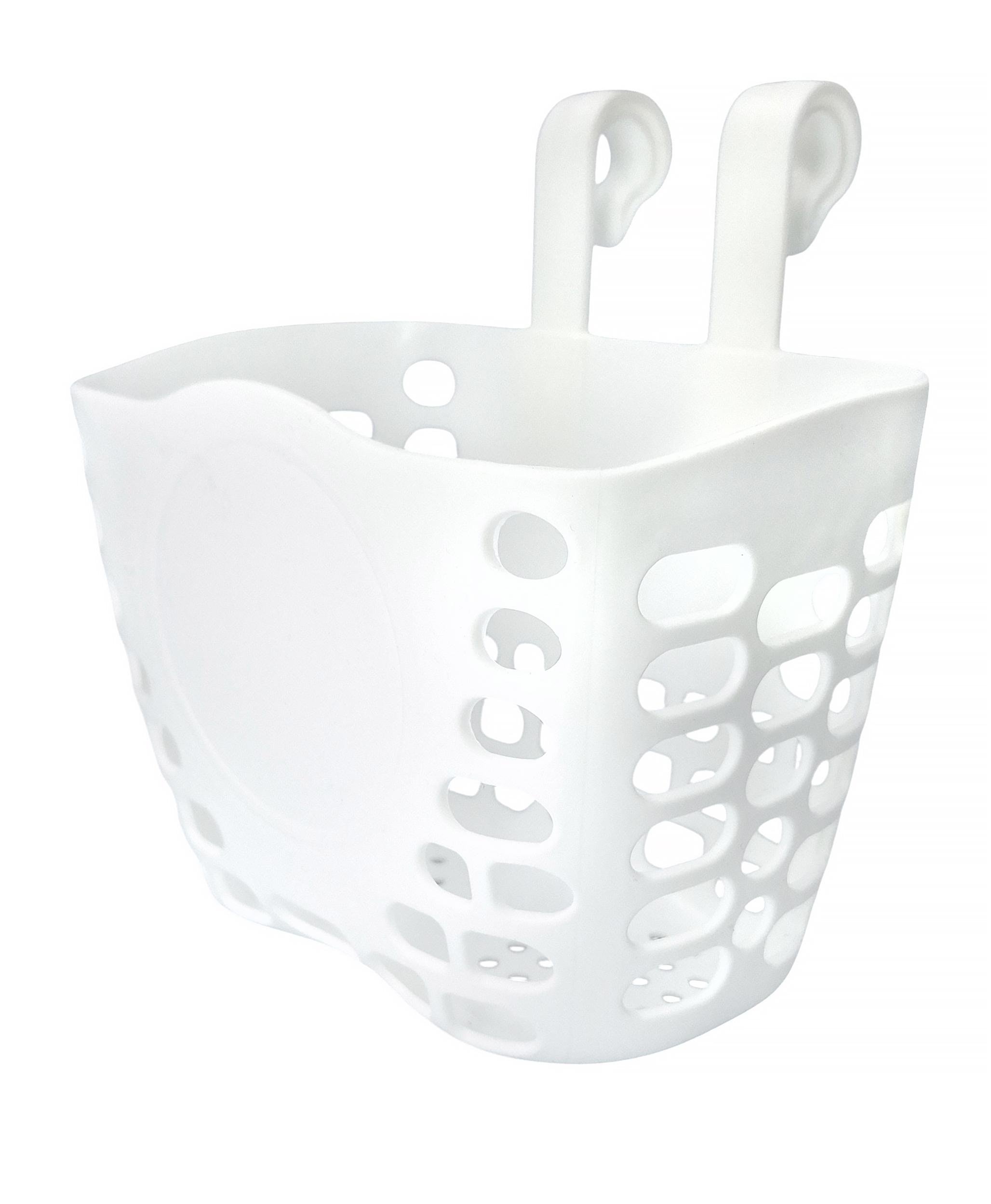 Кошик на дитячий велосипед/самокат 19 мм Білий (G0001909)