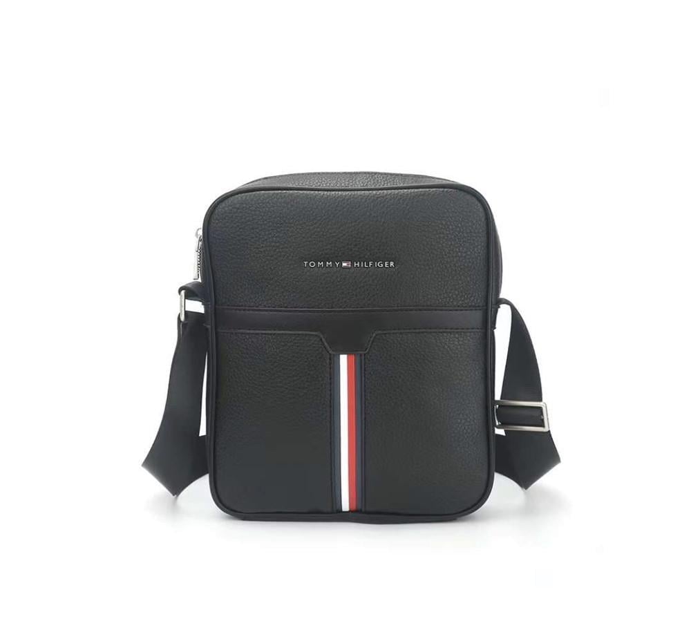 Сумка чоловіча брендова через плече Чорний (670 PTR)