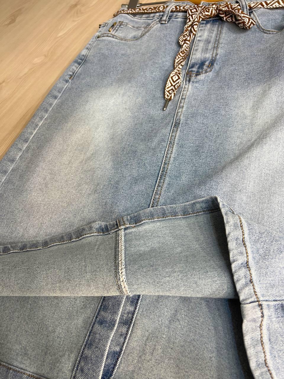 Юбка женская джинсовая LADYN 805 классическая ровный крой разрез сзади стрейчевая пояс лента р. 38 Голубой (3815) - фото 2 Юбка женская джинсовая LADYN 805 классическая ровный крой разрез сзади стрейчевая пояс лента р. 38 Голубой (3815) - фото 2