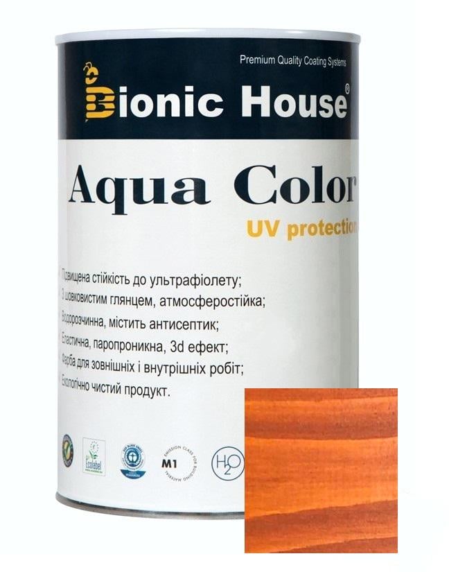 Краска-лазурь для дерева акриловая Aqua Color 2,5 л Коньяк LUC (11769505)