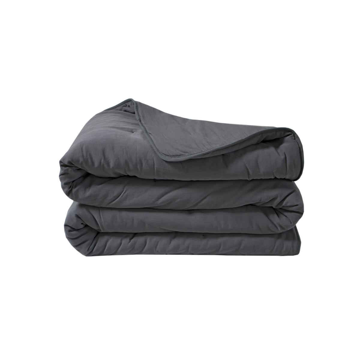 Покривало Lotus Home Nikos 245х245 см Антрацитовий (svt-2000022341370) - фото 3