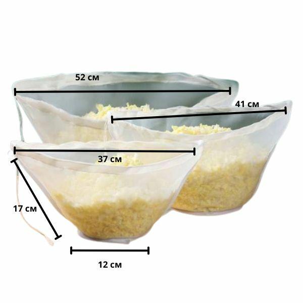 Фільтр-мішок для пресу та віджиму нейлоновий 5 шт. (C00547) - фото 10 Фільтр-мішок для пресу та віджиму нейлоновий 5 шт. (C00547) - фото 10