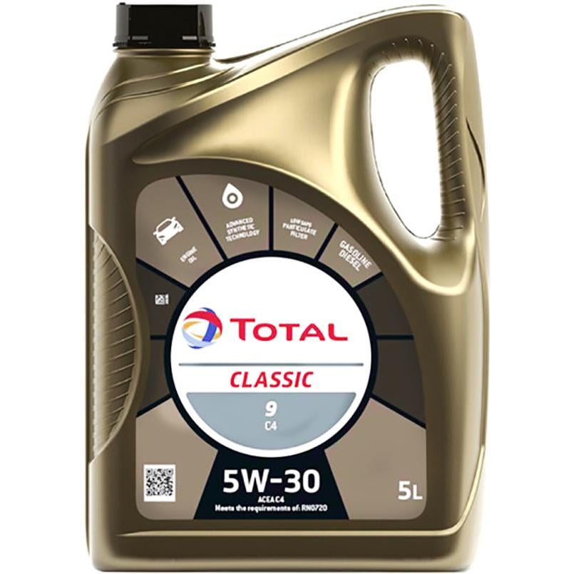Моторное масло Total Classic 9 5W-30 5 л