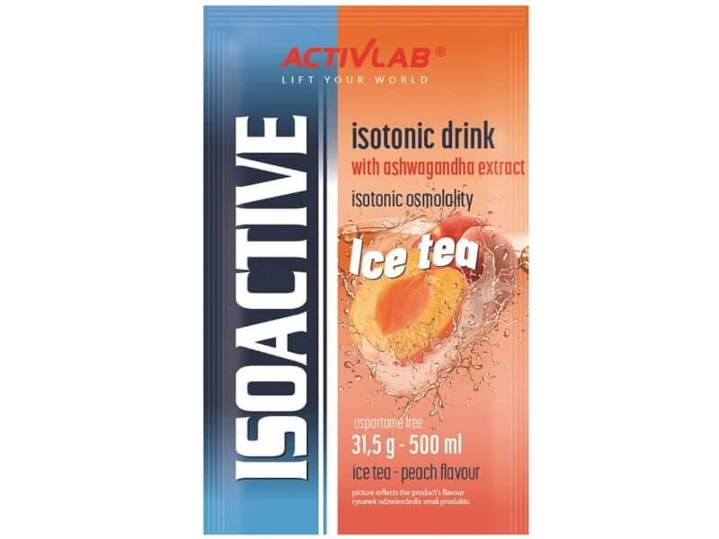 Напиток изотонический Iso Active 1 пакетик 31,5 г Peach Ice Tea