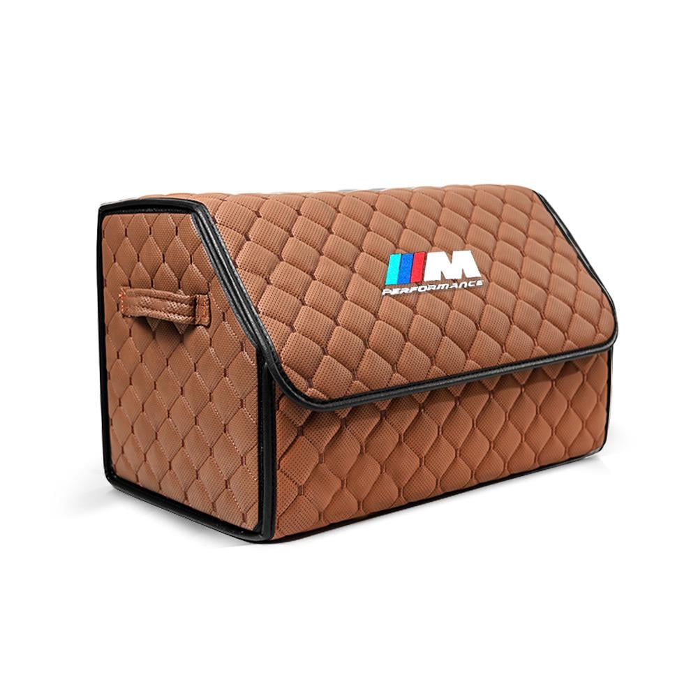 Органайзер у багажник автомобіля CarsBAG для BMW Performance 30х50х30 см Brown