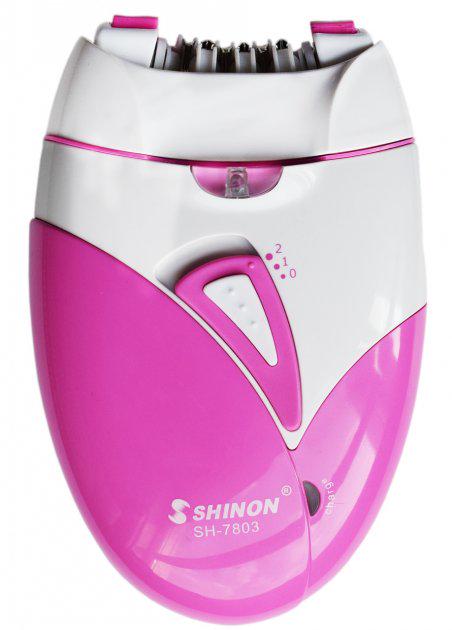 Женский эпилятор Shinon SH-7803 аккумуляторный Розовый