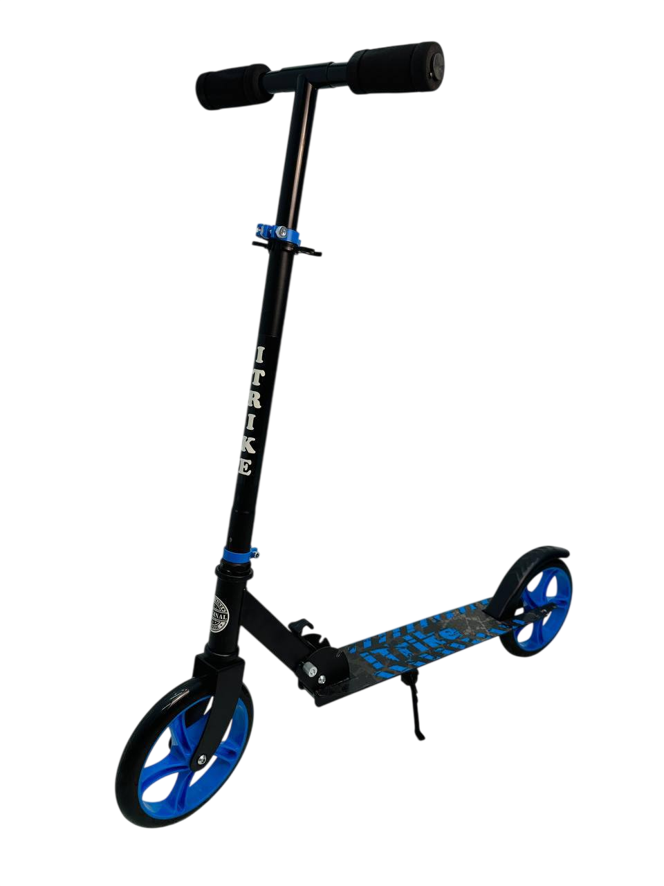 Самокат дитячий 2-х колісний iTrike SR 2-010-4-1 з ніжкою Синій (2497294413)