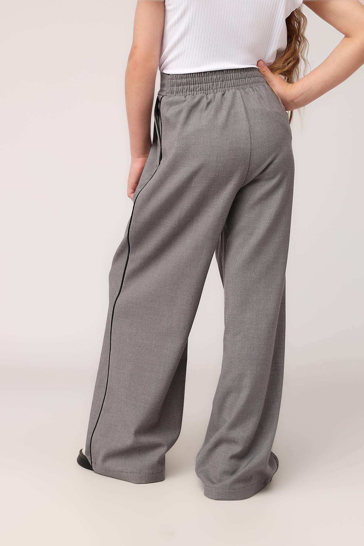 Брюки для девочки ЦБ-00276970 128 см Серый (SKT001066658) Брюки для девочки ЦБ-00276970 128 см Серый (SKT001066658)