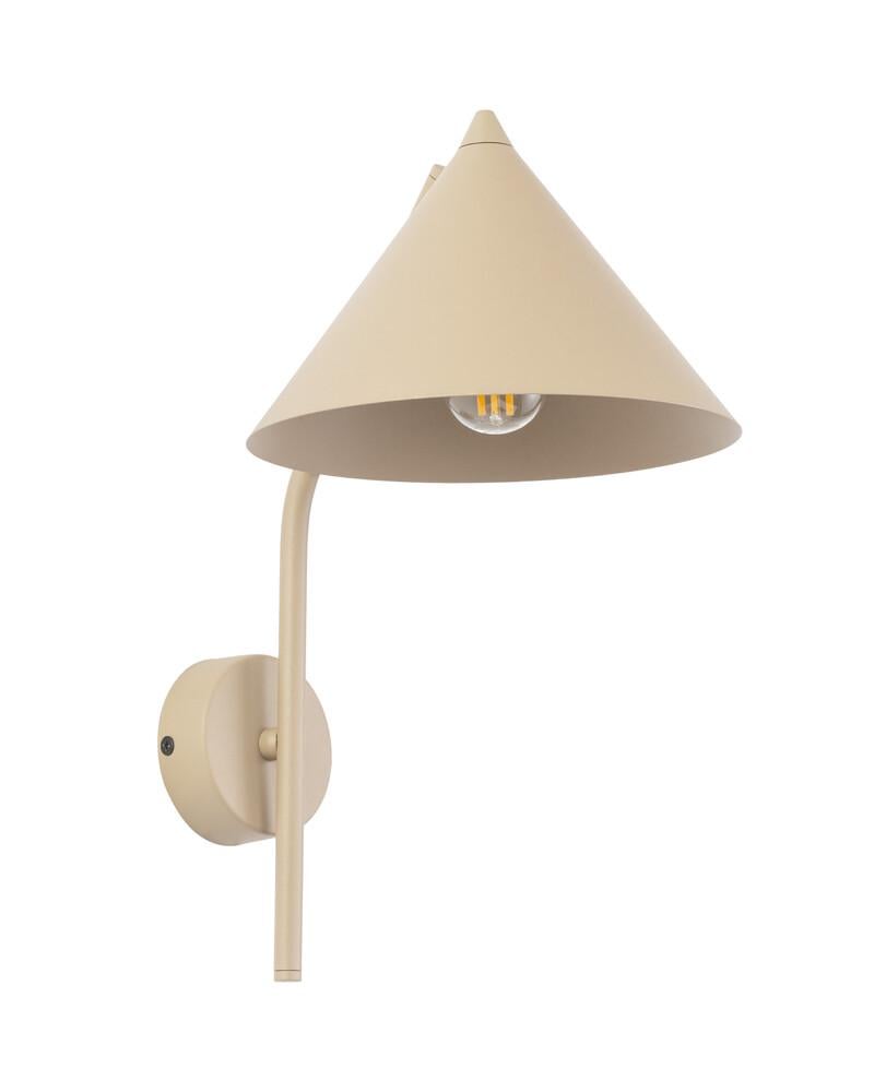 Бра TK Lighting 11474 Cono E27 1x15W IP20 Бежевый (36238691)