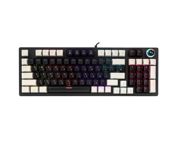 Клавиатура проводная игровая TWolf T50 Blue Switch Black - фото 1