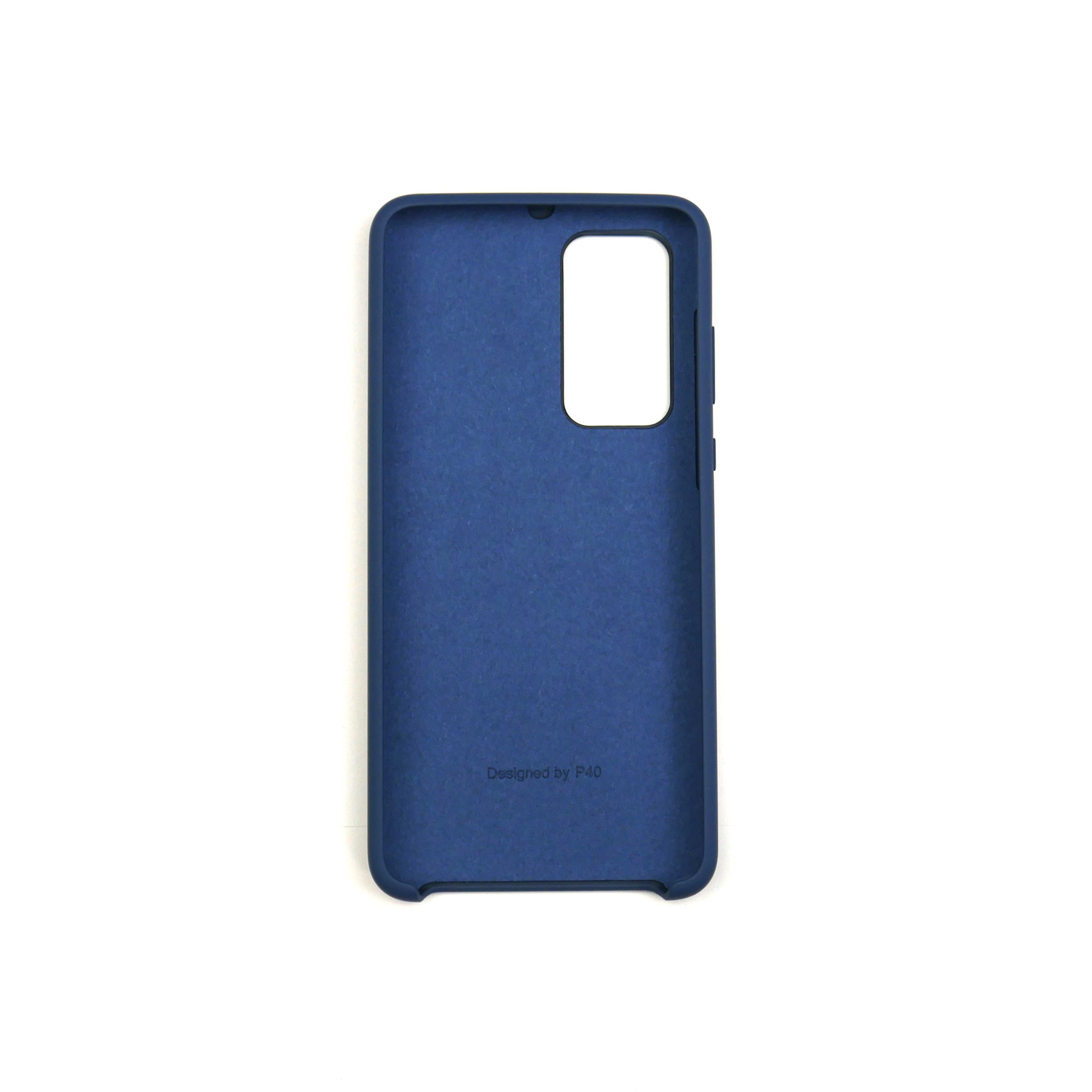 Чехол Jelly Silicone Case Huawei P40 Sea Blue (20) - фото 2