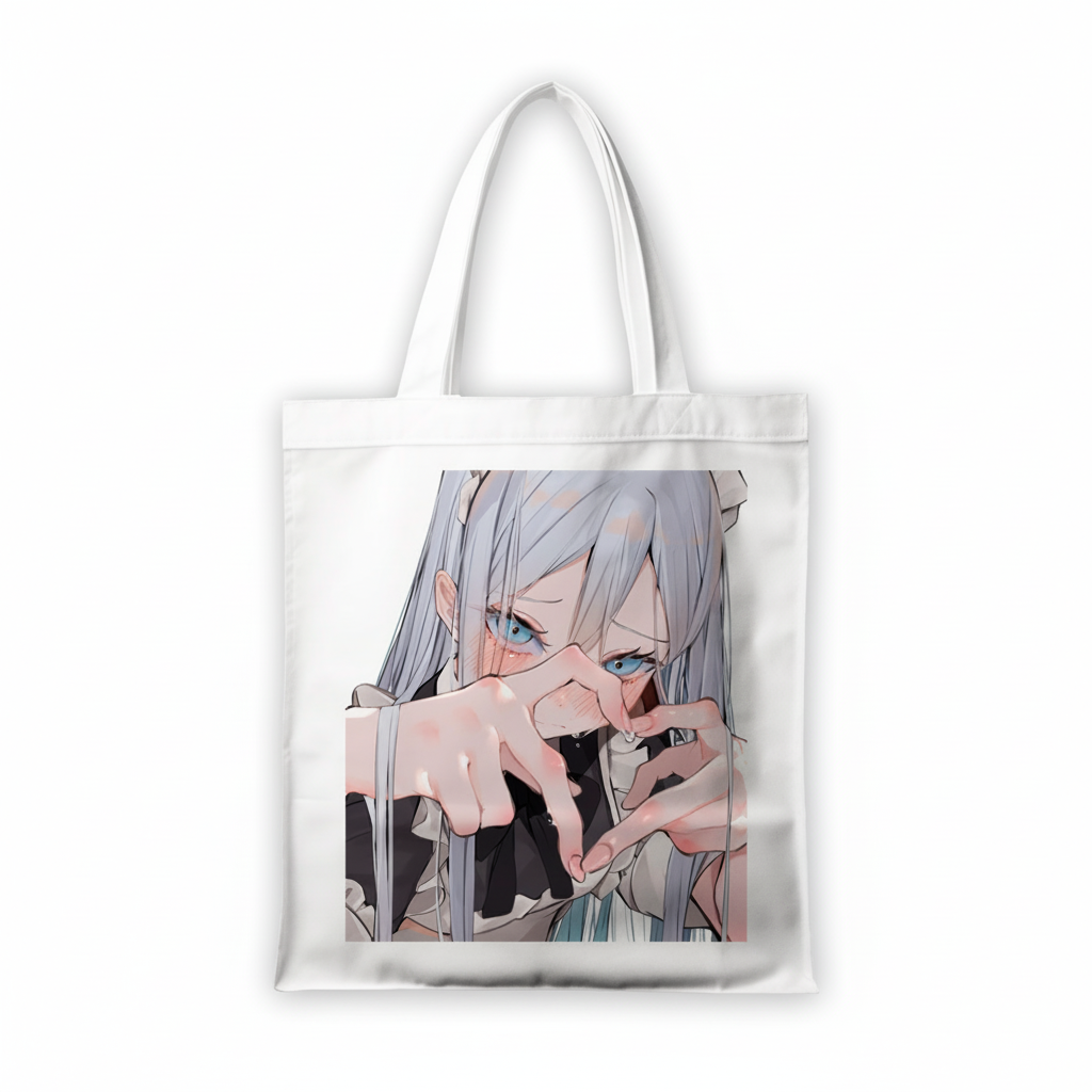 Сумка-шопер Project SEKAI Colorful Stage! Yoisaki Kanade из габардина Белый (6641)