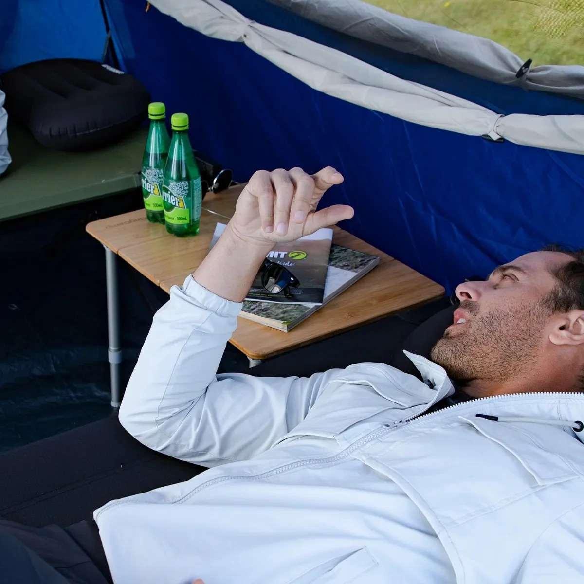 Туристический стол раскладной KingCamp Bamboo KC1913 Yellow (KC1913_YELLOW) - фото 4 Туристический стол раскладной KingCamp Bamboo KC1913 Yellow (KC1913_YELLOW) - фото 4