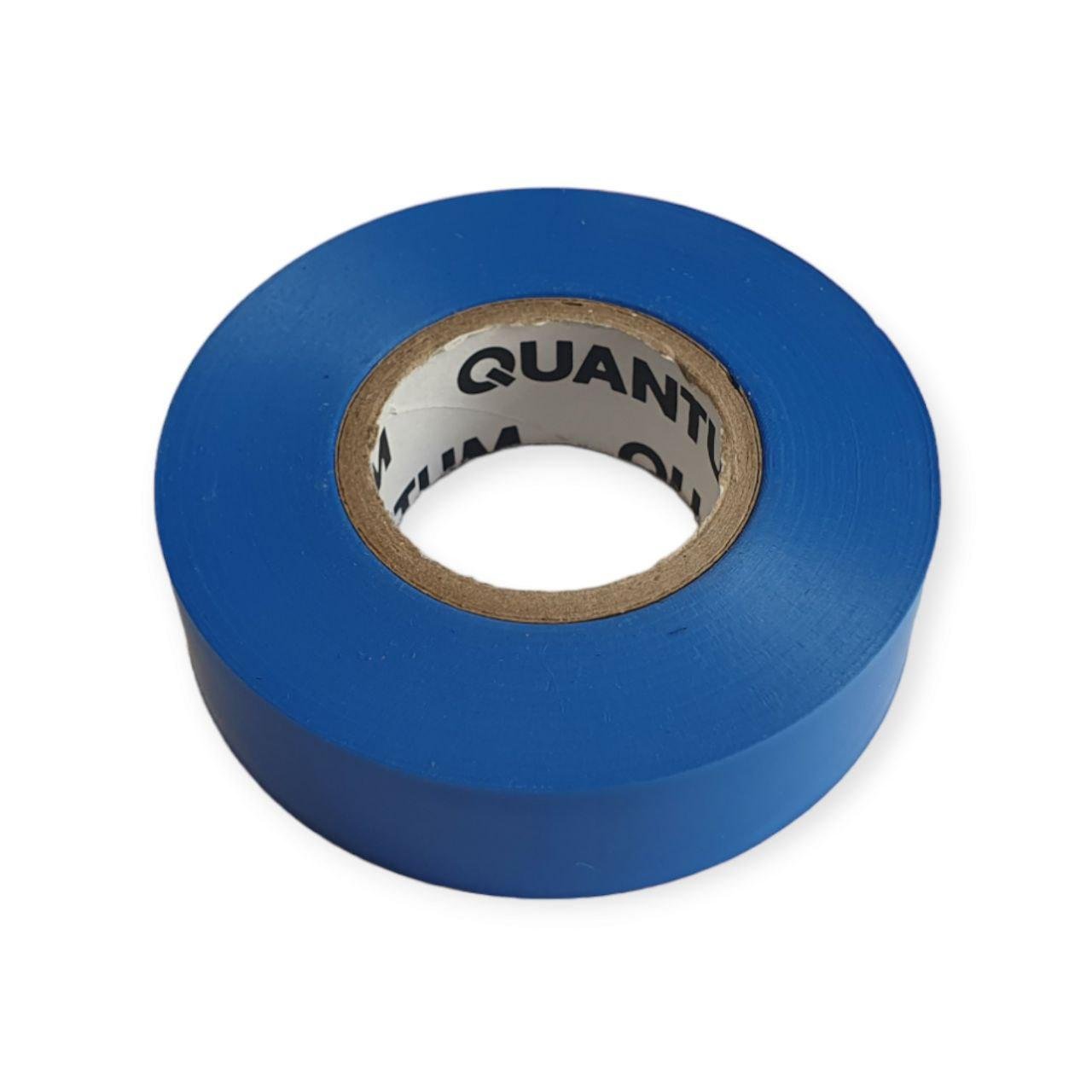 Ленточка электрическая изоляционная Quantum light blue shinny 18 мм 20 м ( QM-EIT130)