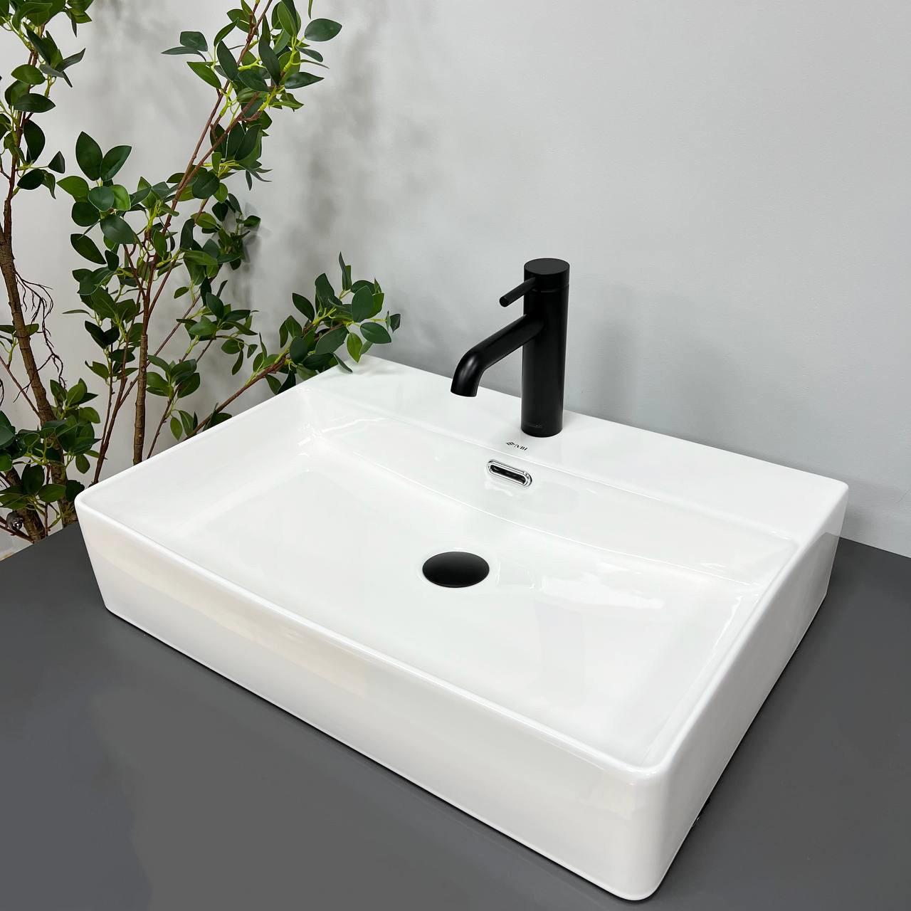 Умивальник підвісний накладний VBI PADUA 60 White (2810372567) Умивальник підвісний накладний VBI PADUA 60 White (2810372567)