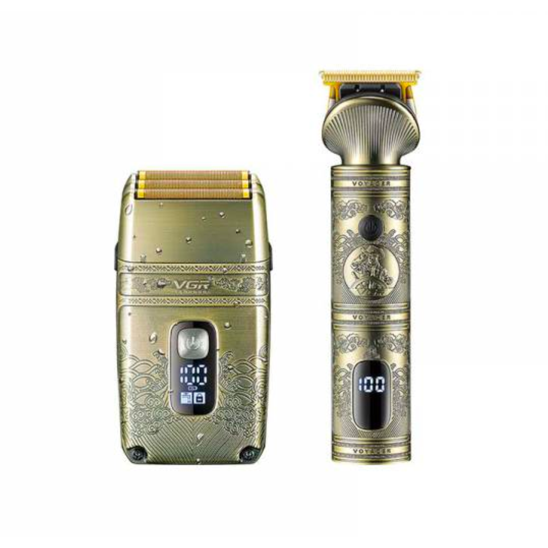 Електробритва шейвер з триммером VGR V-649 Gold (12598923)