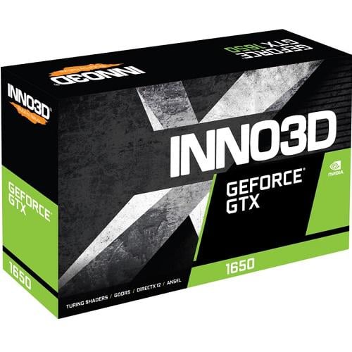 Відеокарта Inno3D GeForce GTX1650 Compact 4 Гб GDDR6 128 bit (N16501-04D6-1177VA19) - фото 6