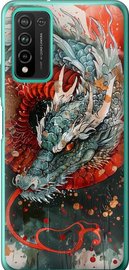 Чехол на Huawei Honor 10X Lite Стихия огня (6101u-2198-42517)
