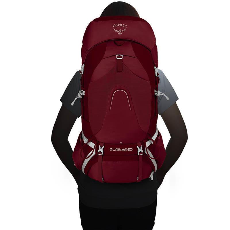 Туристический рюкзак Osprey Aura AG WM/L S22 50 л Berry Sorbet Red (009.2804) - фото 5