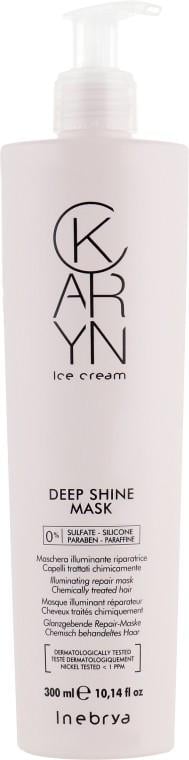 Маска для глубокого восстановления и блеска поврежденных волос Inebrya Karyn Deep Shine Mask 300 мл (1250346337)