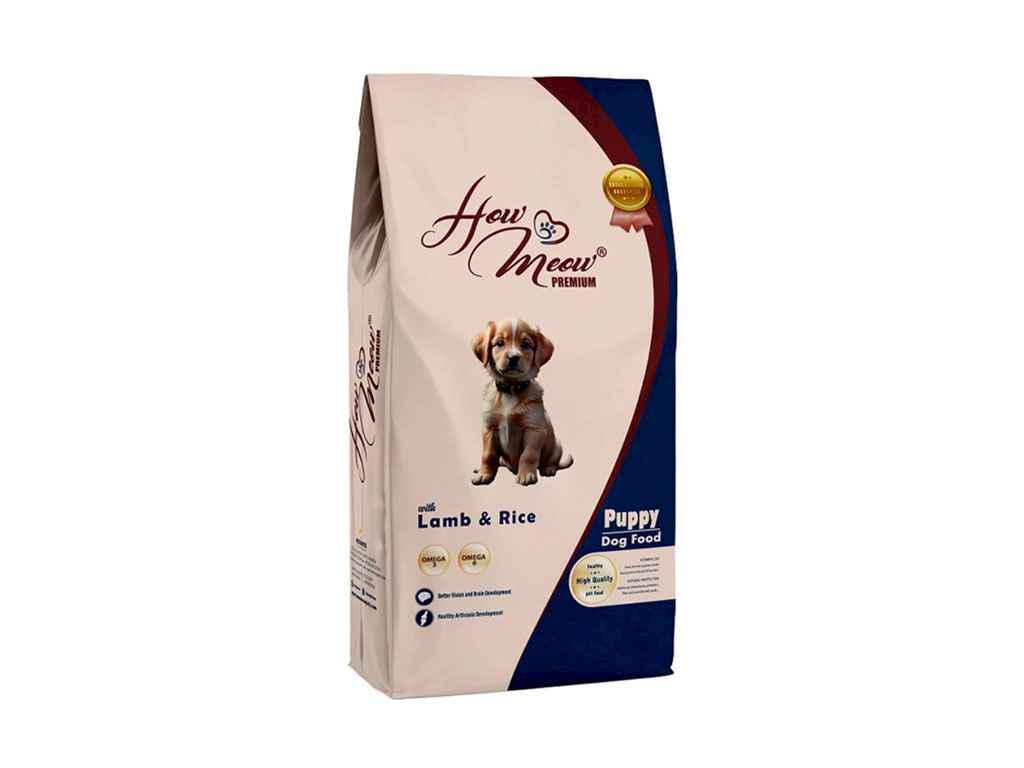 Корм для собак сухой How Meow Puppy с ягненком и рисом 15 кг (1088266)