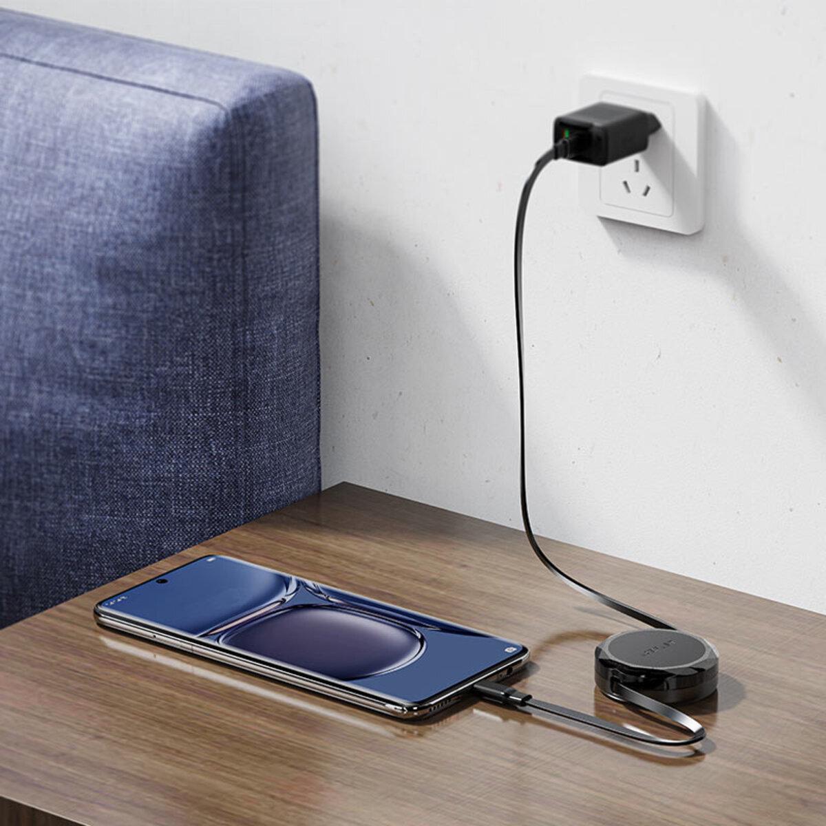 Кабель Acefast C13-03 USB-C для USB-C 60W зарядка та передача даних Чорний (606216) - фото 6 Кабель Acefast C13-03 USB-C для USB-C 60W зарядка та передача даних Чорний (606216) - фото 6