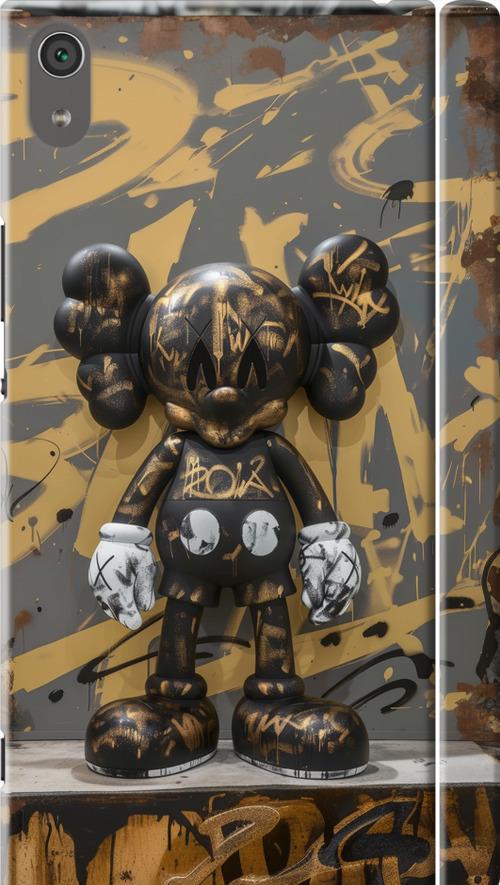 Чехол на Sony Xperia XA1 Ultra G3212 Bronze kaws (6097m-1237-42517)