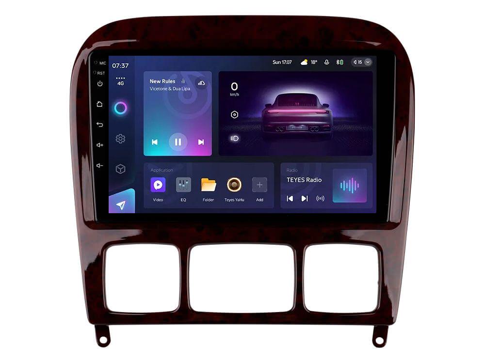Магнитола штатная Teyes CC3 2K 6+128 Gb 360° для Mercedes Benz S-Class W220 VV220 1998-2005 9" (AR-70946)
