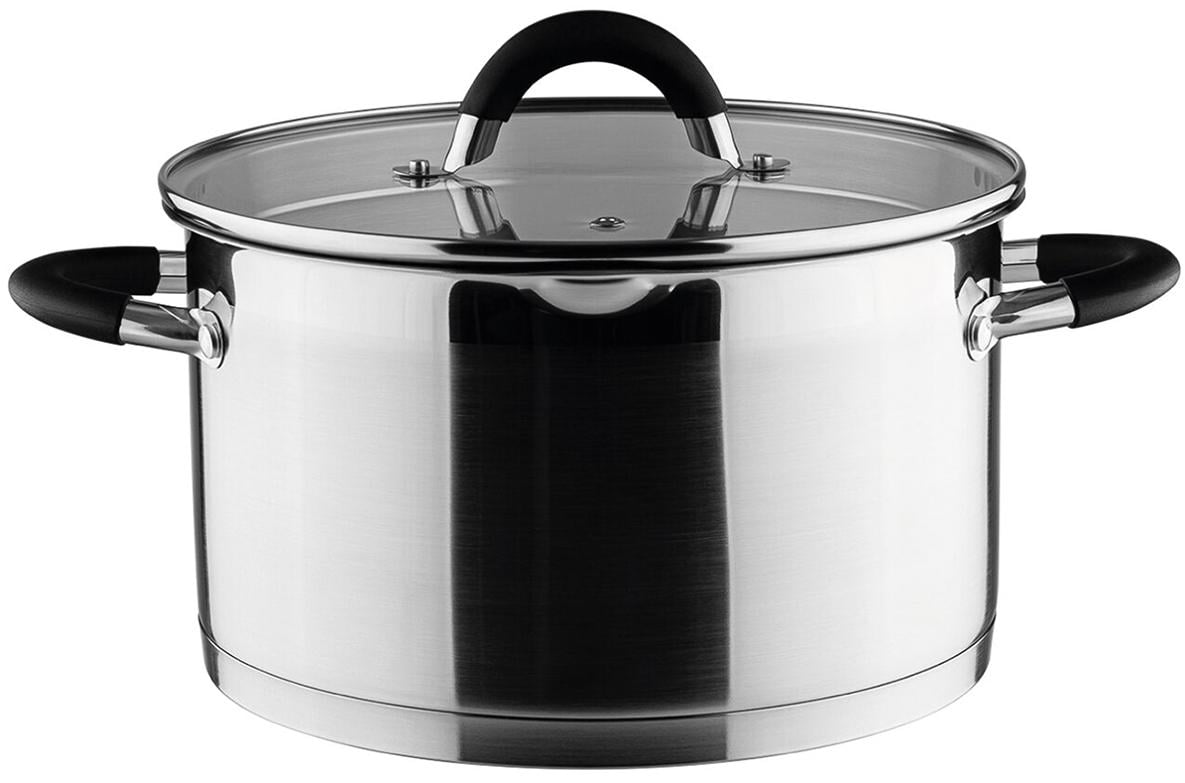 Кастрюля Vinzer Progresso 5,9 л с крышкой 24 см (50055)