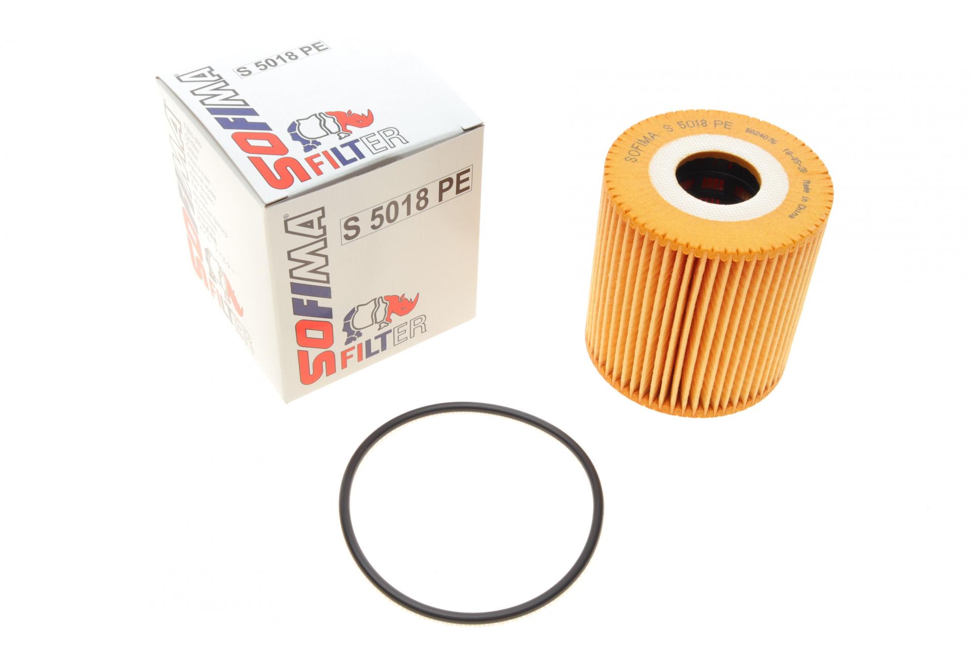 Фільтр масляний SOFIMA для Volvo XC90/S60/S70/S80 2,0-2,5T 97-14- (S 5018 PE)