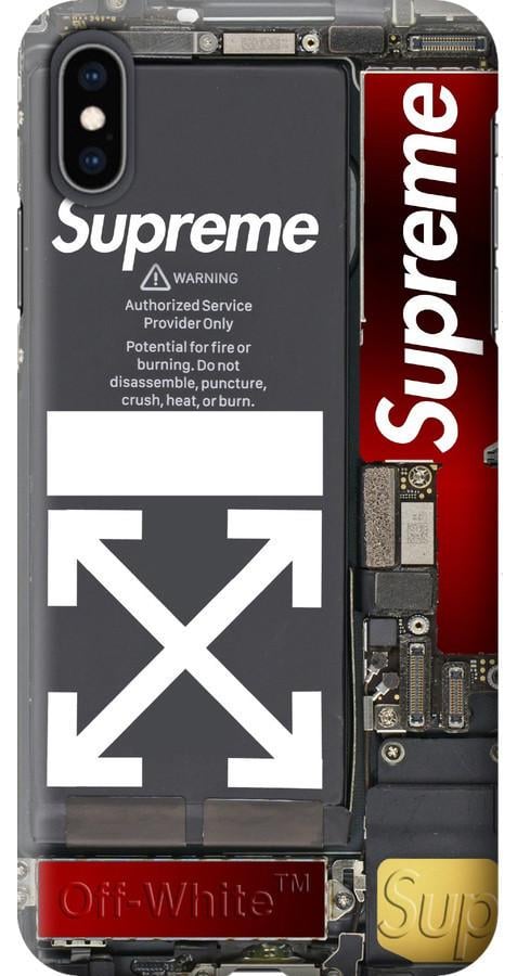 Чохол силіконовий FTS для Apple iPhone Xs Max Supreme (600434)