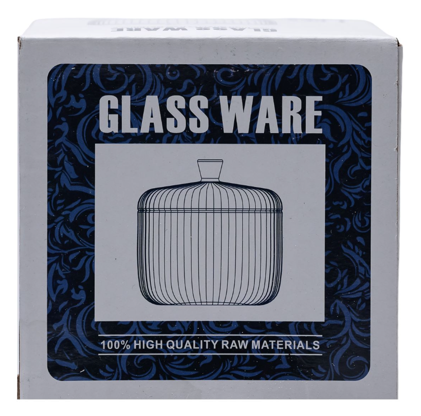 Конфетница стеклянная винтажная со стеклянной крышкой (HP-4-99) - фото 5