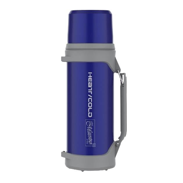 Термос изолированный Maestro MR-1631-120 из нержавеющей стали 1200 мл Синий (25266719)