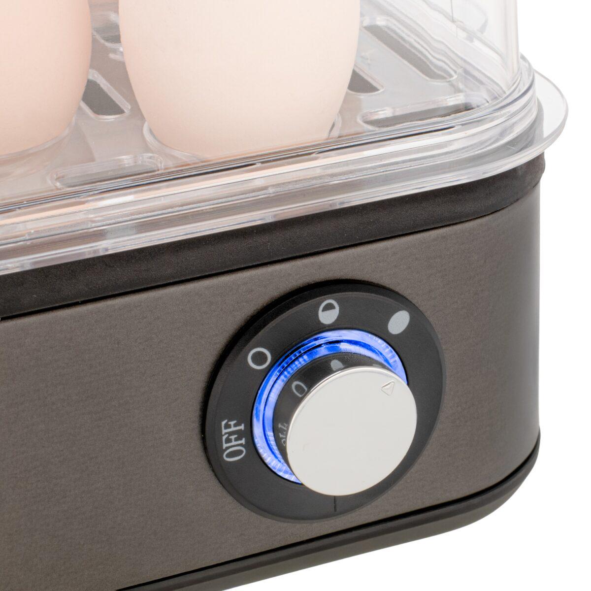 Яйцеварка Adler AD 4486 Gun Metal металева на 8 яєць (29918248) - фото 7 Яйцеварка Adler AD 4486 Gun Metal металева на 8 яєць (29918248) - фото 7