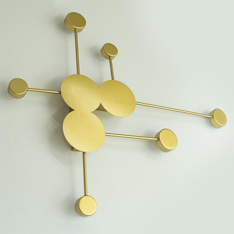 Светильник настенно-потолочный DS-18011G 24W Золото