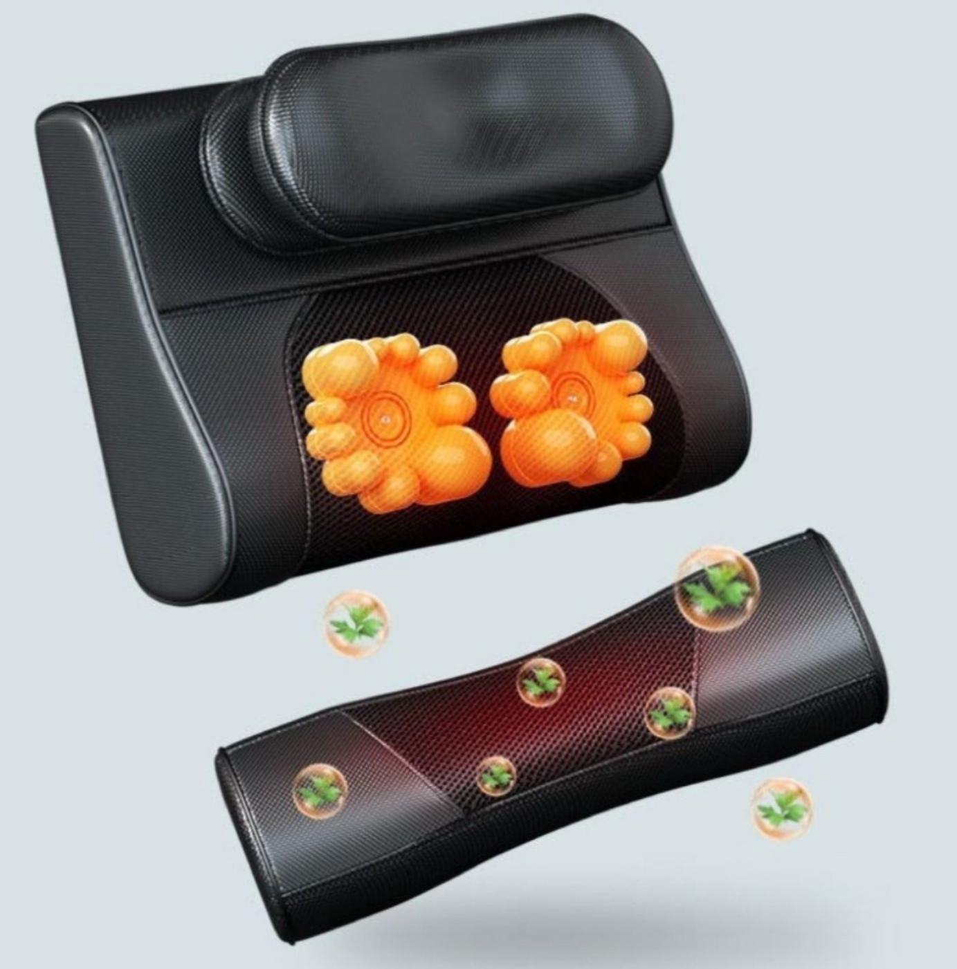 Подушка масажна Faercon F1-40 для спини та шиї роликовий масаж та підігрів - фото 11 Подушка масажна Faercon F1-40 для спини та шиї роликовий масаж та підігрів - фото 11