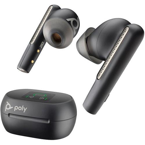 Навушники з мікрофоном Poly TWS Voyager Free 60+ Earbuds BT700C TSCHC Type-C Black (7Y8G4AA)