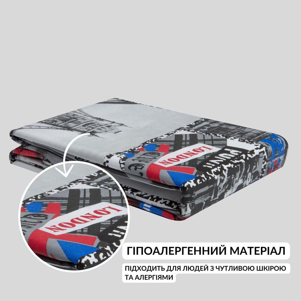 Підковдра бавовна IDEIA Лондон бязь ранфорс євро 200х220 см - фото 3