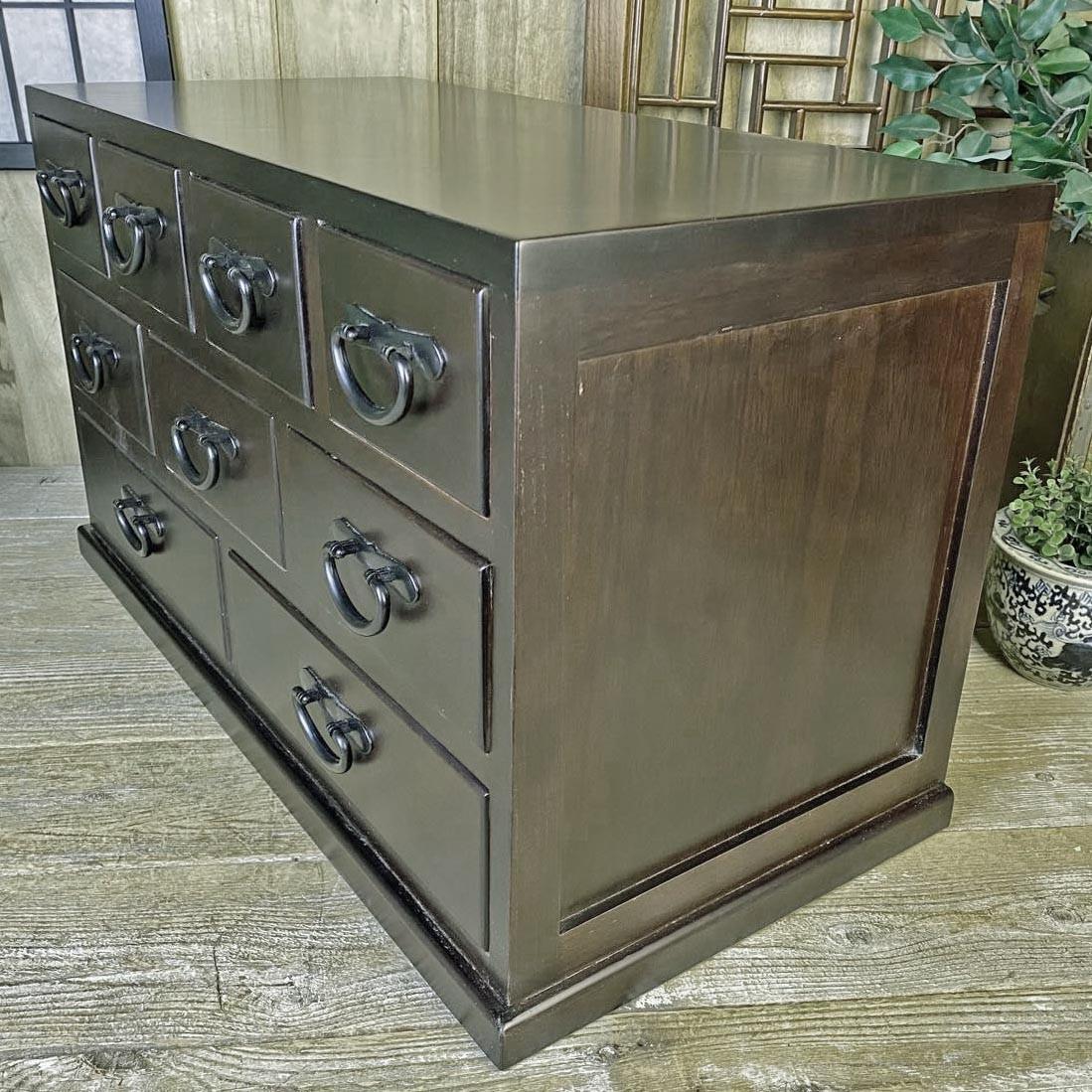 Комод тансу из дерева Армео Мокко (КТУ-009910)